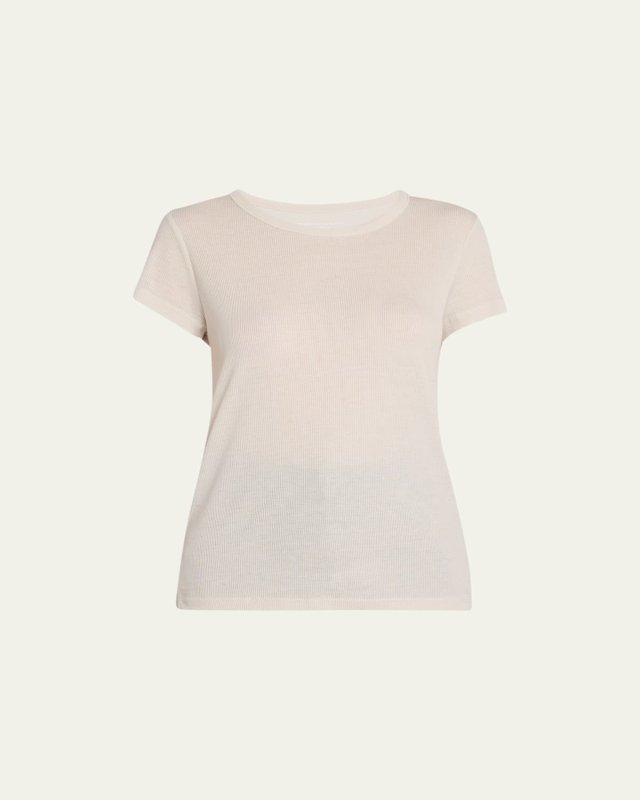 Lyocell Cotton Baby Ribbed Tee